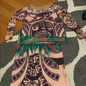 Maui (moana) pajamas/costume 2T